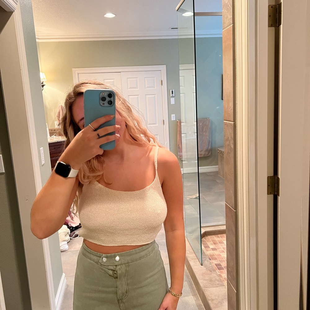 ASOS knit cropped top